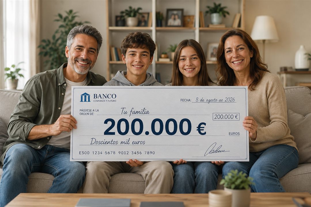 Familia protegida con su seguro de vida